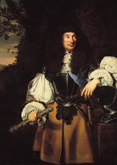 Фото. Pierre Mignard "Портрет французского маршала, возможно François‑Henri de Montmorency‑Bouteville, Duke of Luxembourg", ок.  1688 г.