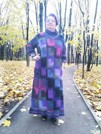 Фото. Платье "Фудзи".  Автор работы - vip yarn