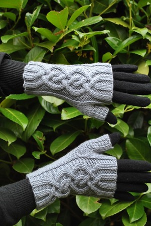 Мужские вязаные перчатки: делаем на примере классической модели и митенок на пяти и на двух спицах