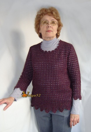 Узоры для свитера спицами: женский свитер с описанием и схемами вязания
