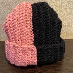 Эстонская вязаная шапка-шарф