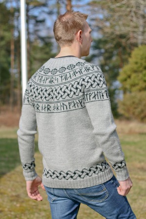 Sorelle Lace-Edged Pullover pattern by Angela Hahn