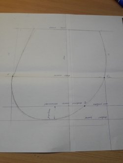 Лайфхак для построения выкройки прямой юбки: строим вытачки на пробнике модели