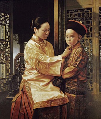 Фото. .  "Маленький император", художник Dajun Wang (Китай).