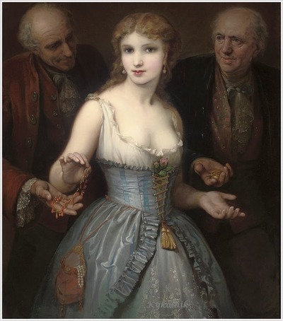 Фото. Stephane Baron (French, 1830-1921) "A popular courtesan".