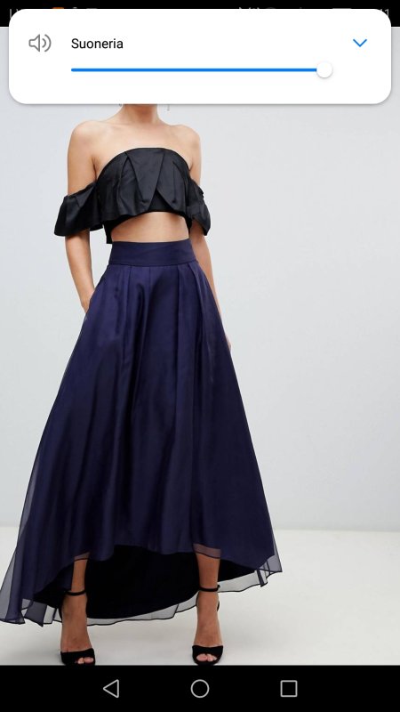 Coast iridessa high low hotsell skirt navy