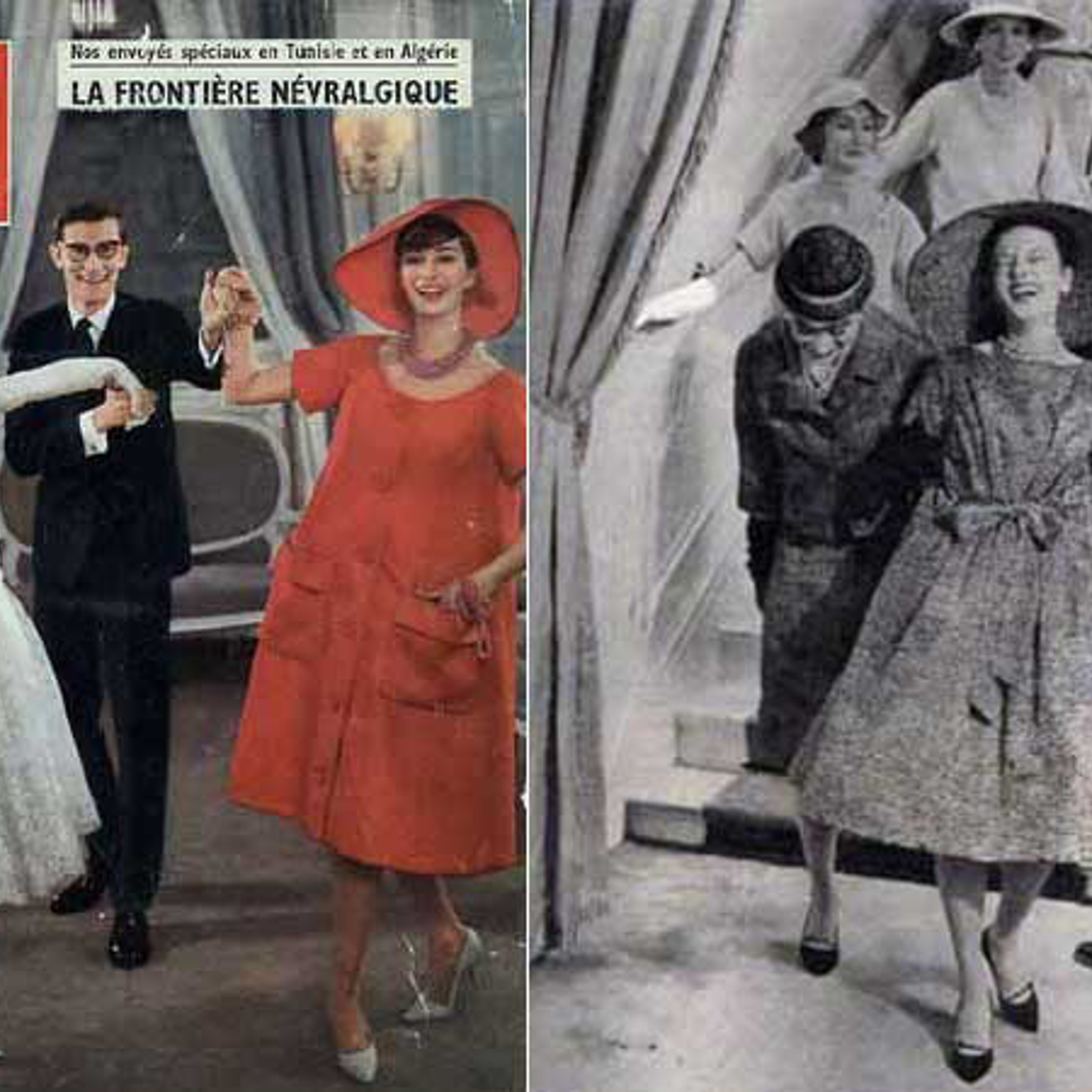 Фото 4. Лоран на обложке Paris Match. 1958.