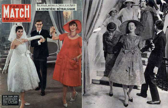 Фото 4. Лоран на обложке Paris Match. 1958.