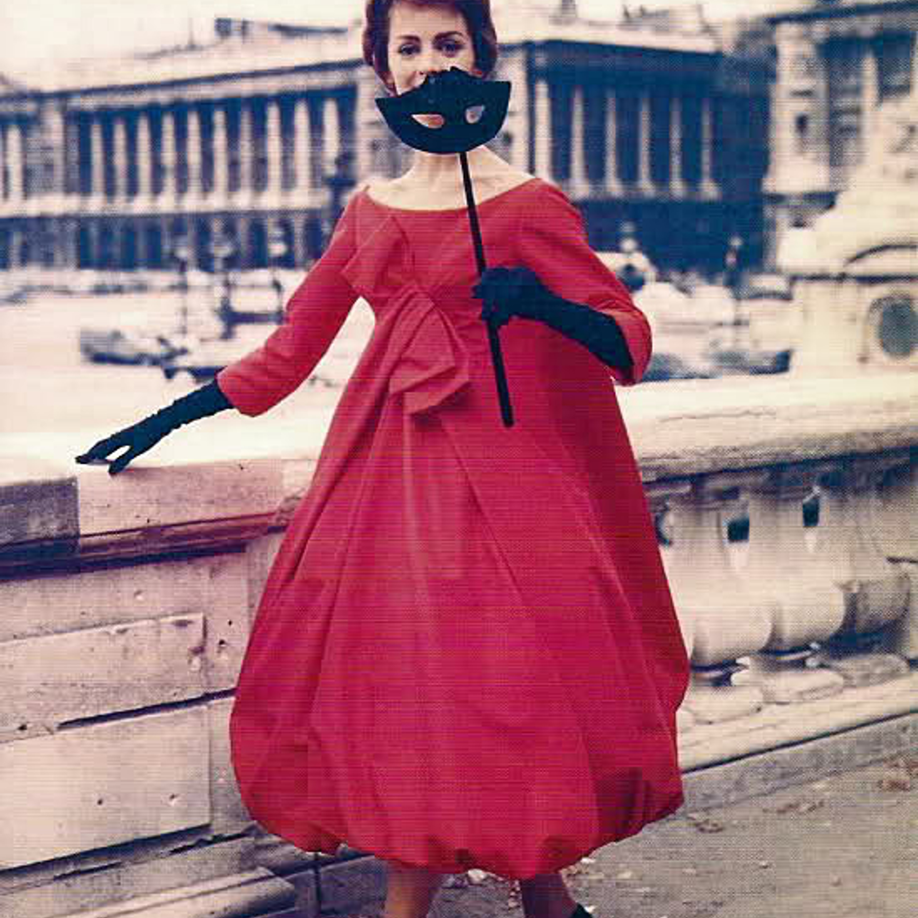 Фото 7. Ив Сен Лоран, вечернее платье "Barbaresque", осень-зима 1958-1959.