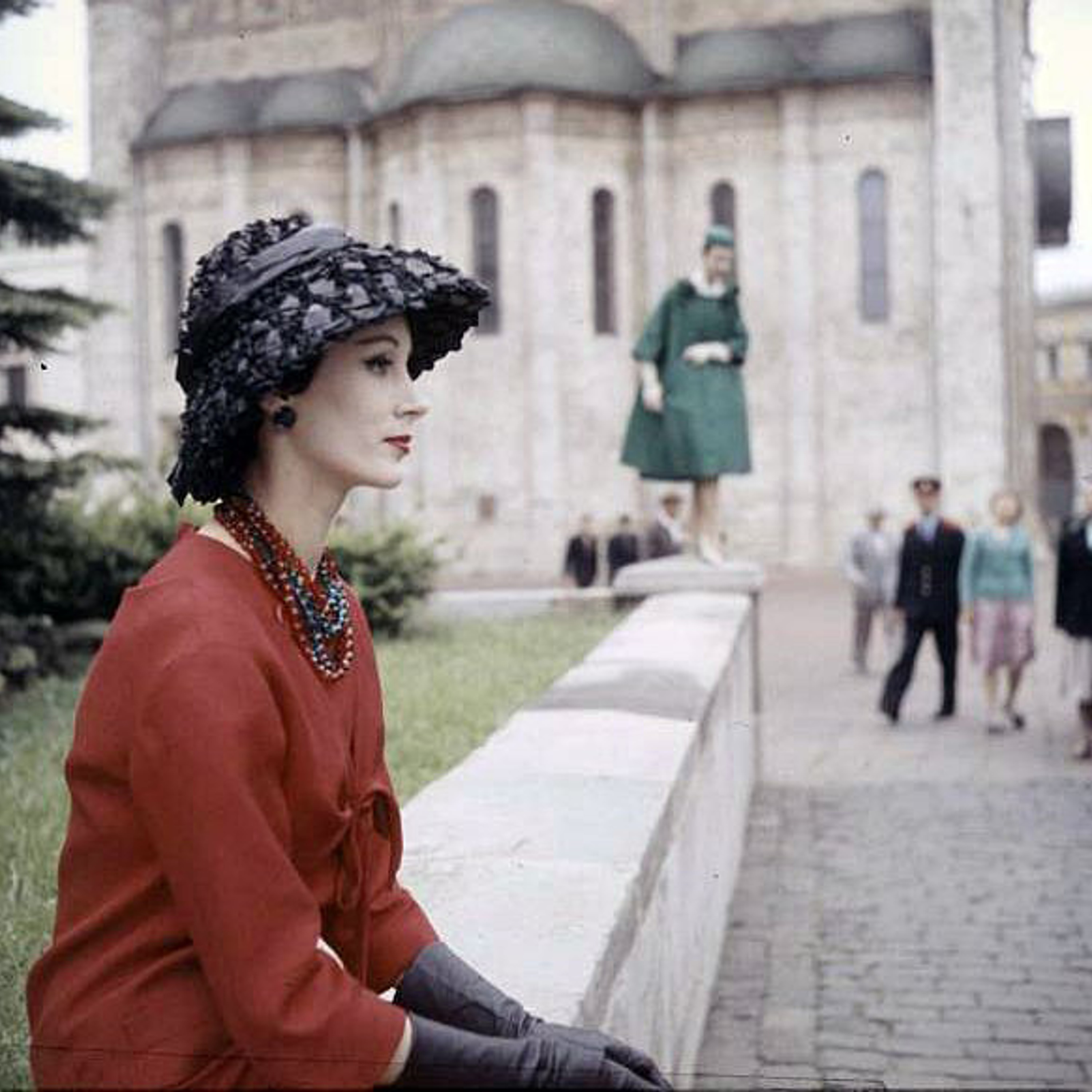 Фото 9. Визит Дома Dior в Москву, 1959.