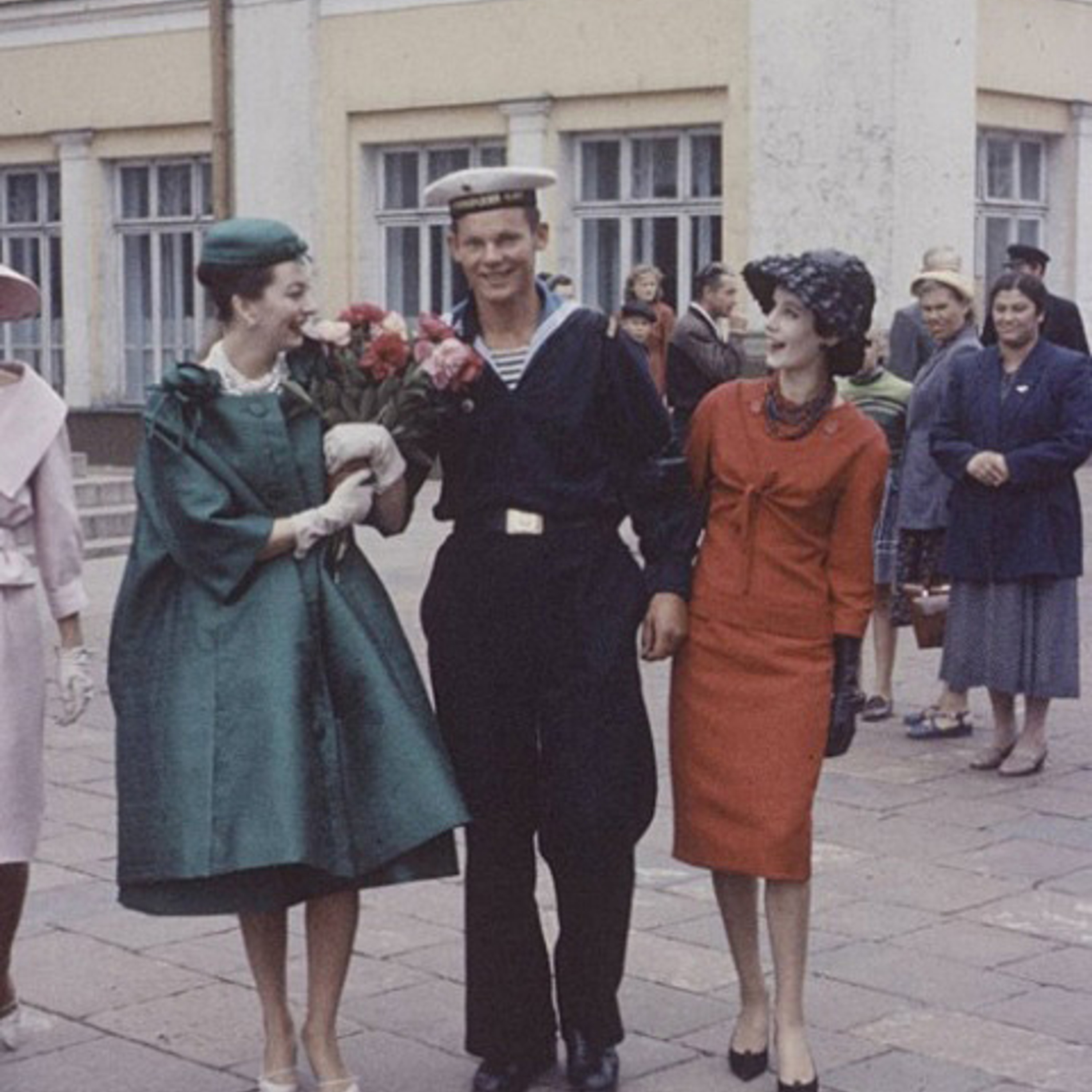 Фото 10. Визит Дома Dior в Москву, 1959.