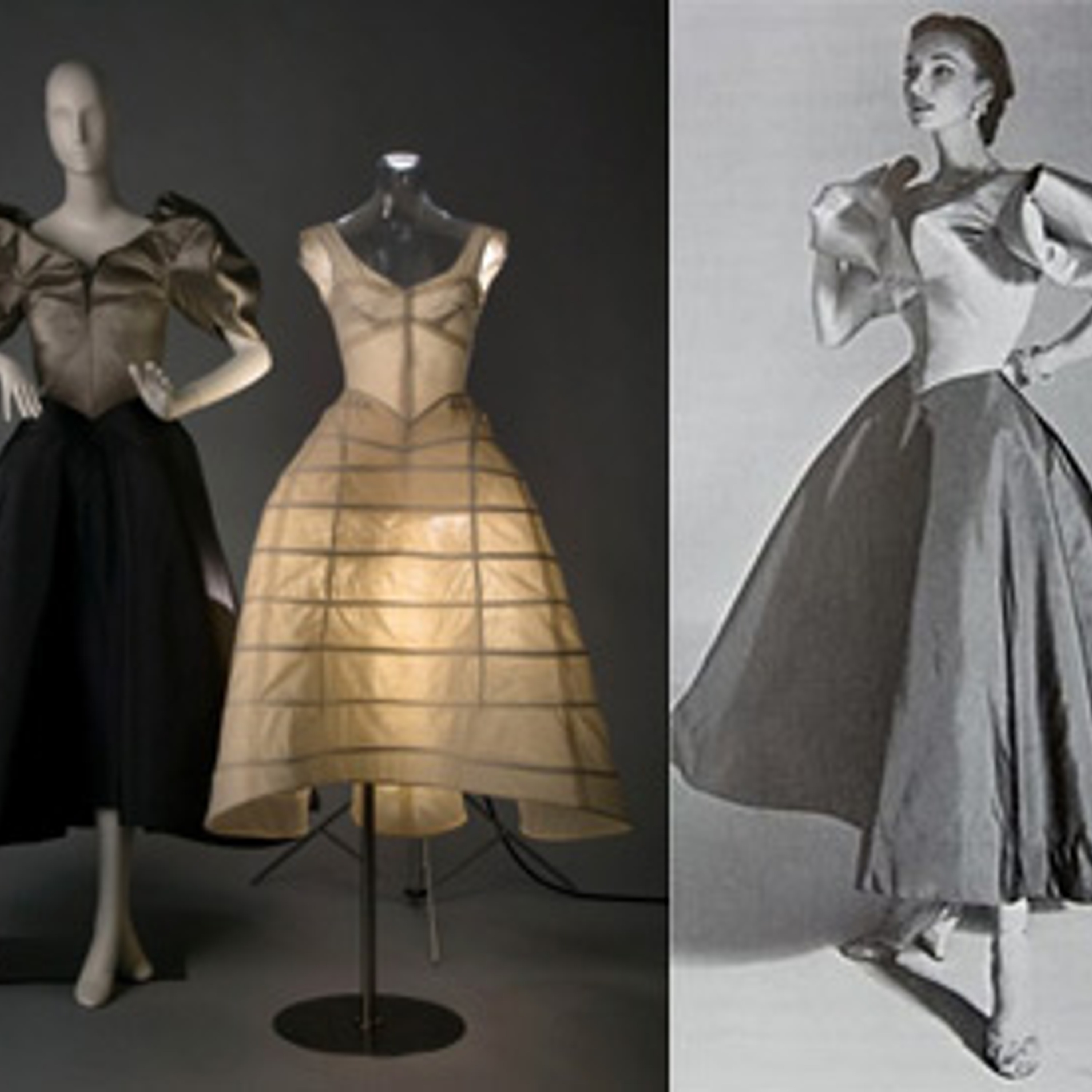 Фото 18. Скульптор моды, Джеймс часто создавал платье как отстоящий от тела объем. 1950-е гг.