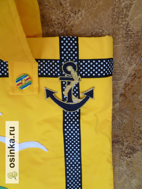 Фото. Пляжная сумка укреплена спанбондом. Автор - lalenchik .