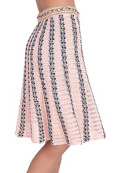 Летняя юбка спицами из Журнала мод вязание