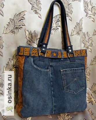Переделка: как сшить рюкзак из старых джинсов и рубашки — natali-fashion.ru