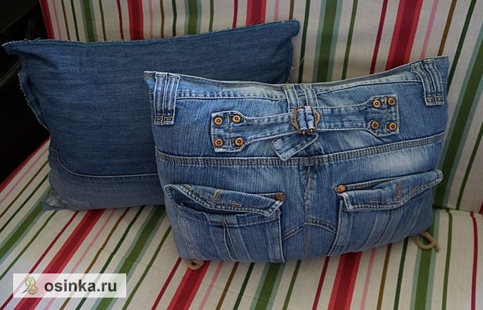 Сшить подушки из джинсовой ткани своими руками: выкройка, схемы и описание - эталон62.рф