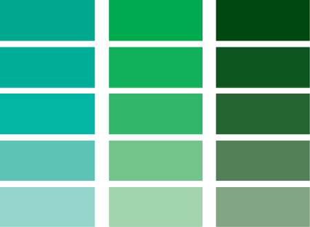 Холодные оттенки зеленого. Изумрудный цвет палитра. Оттенки зелёного цвета. Цветовая раскладка зеленый.