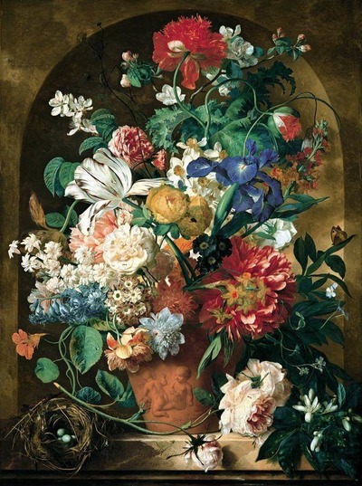 Фото. Ян ван Хёйсум (1682 - 1749) "Натюрморт"